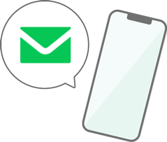 お渡し準備完了のメッセージ